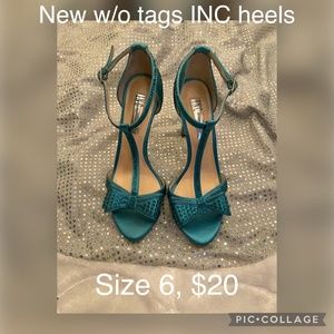 New without tags INC heels